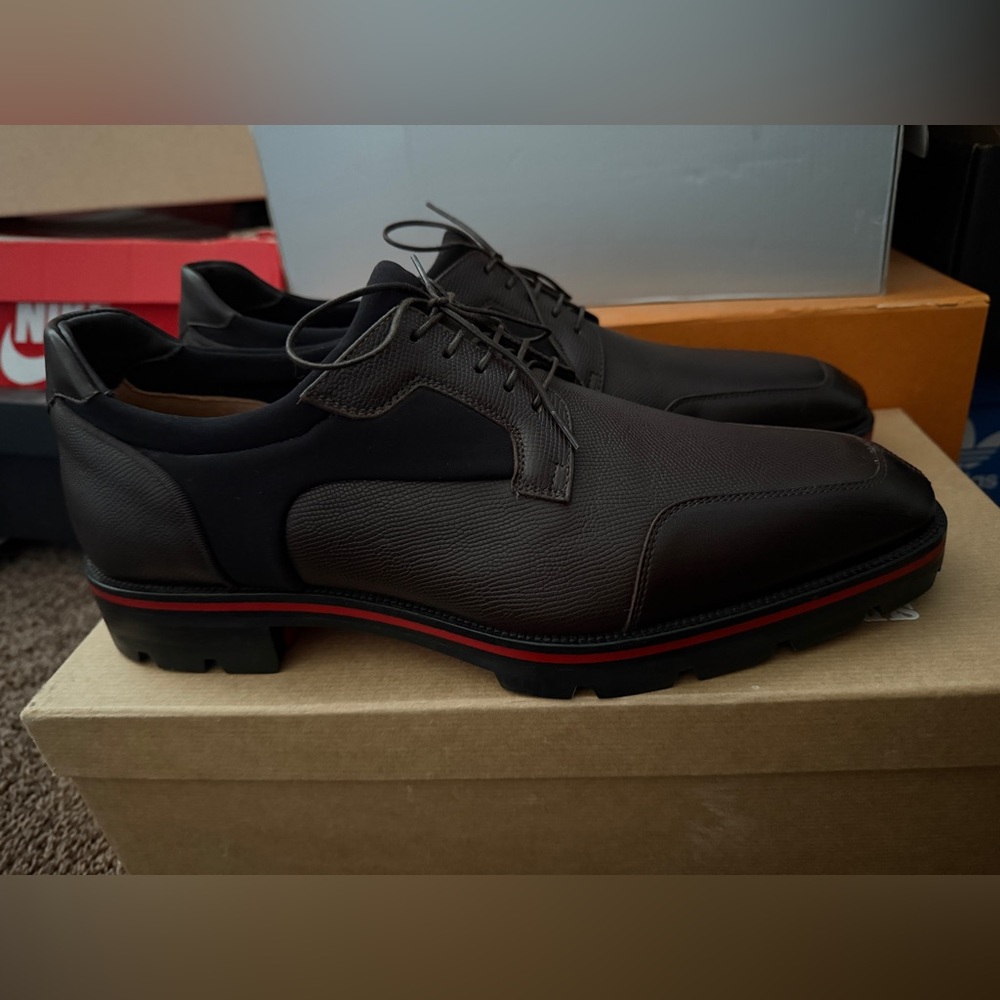 Christian Louboutin Simon Flat Brun/Black